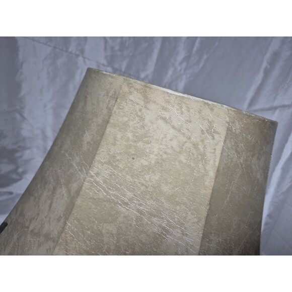 Springcrest Palm Leaf Faux Leather Lamp Shade 9X18x13 - Picture 6 of 16